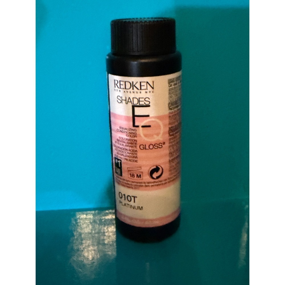 Redken Shades EQ Gloss 10T Platinum Demi-Permanent Hair Color gloss shine